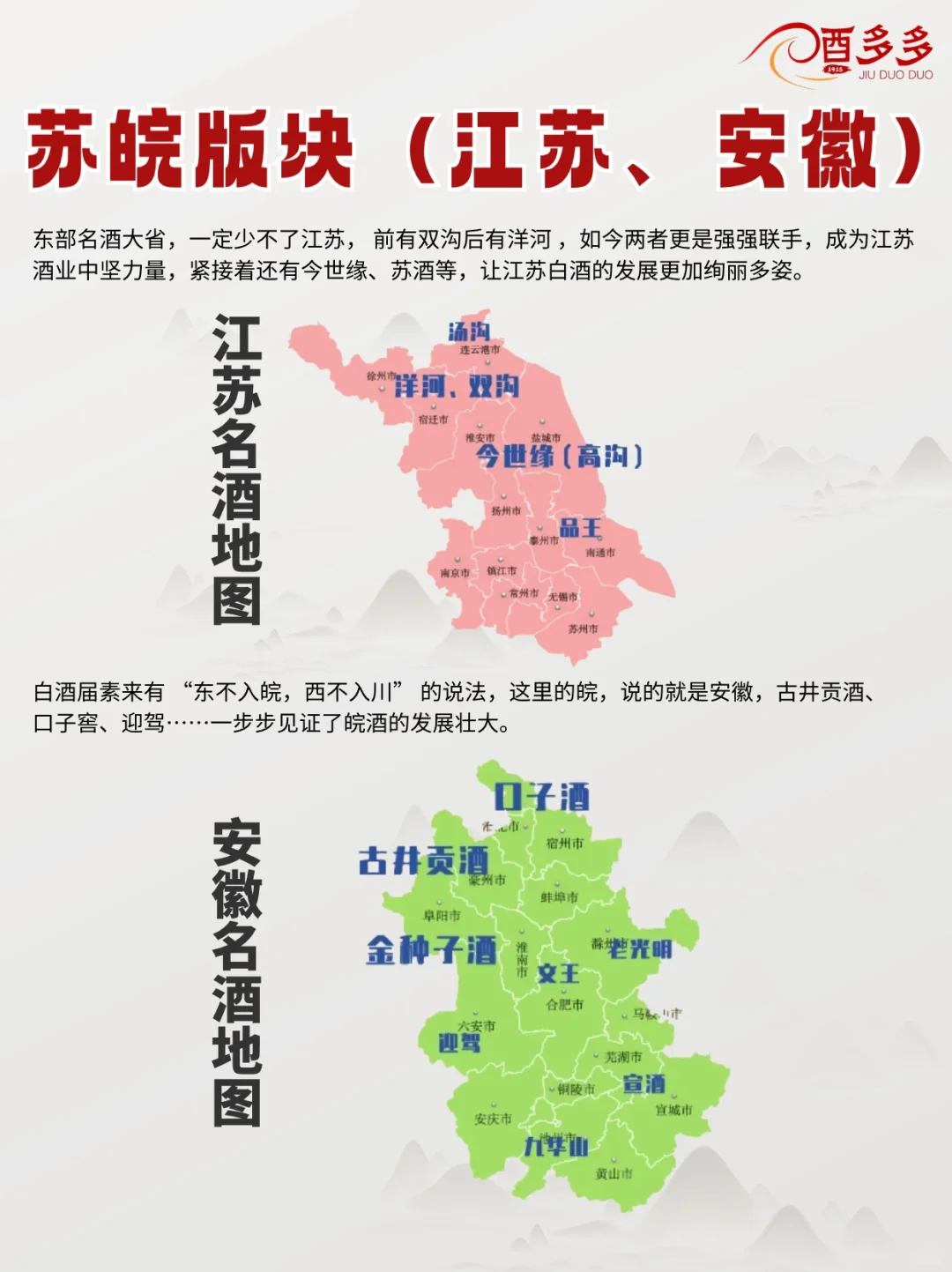 中国白酒地图?，你的家乡有哪些名酒？
