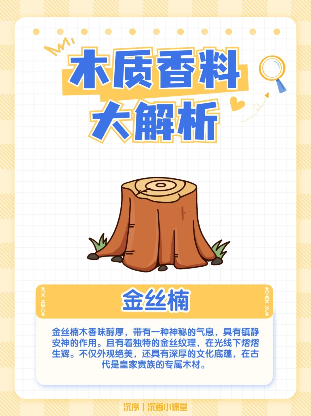 木质香料指南：常见的木质香你知道几种？