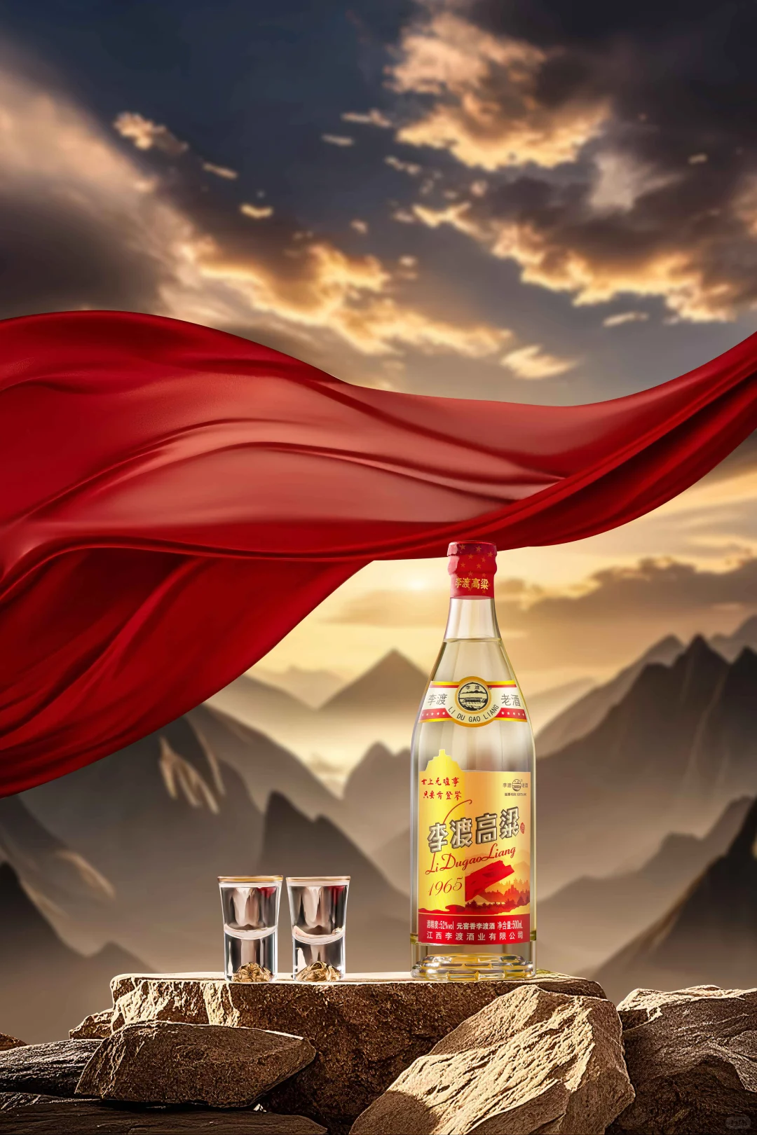 李渡高粱山河为幕，酿就岁月里的匠心酒香