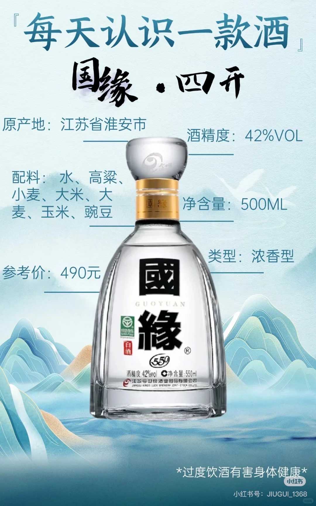 每天认识一款酒 | 四通八达 四面来财 国缘