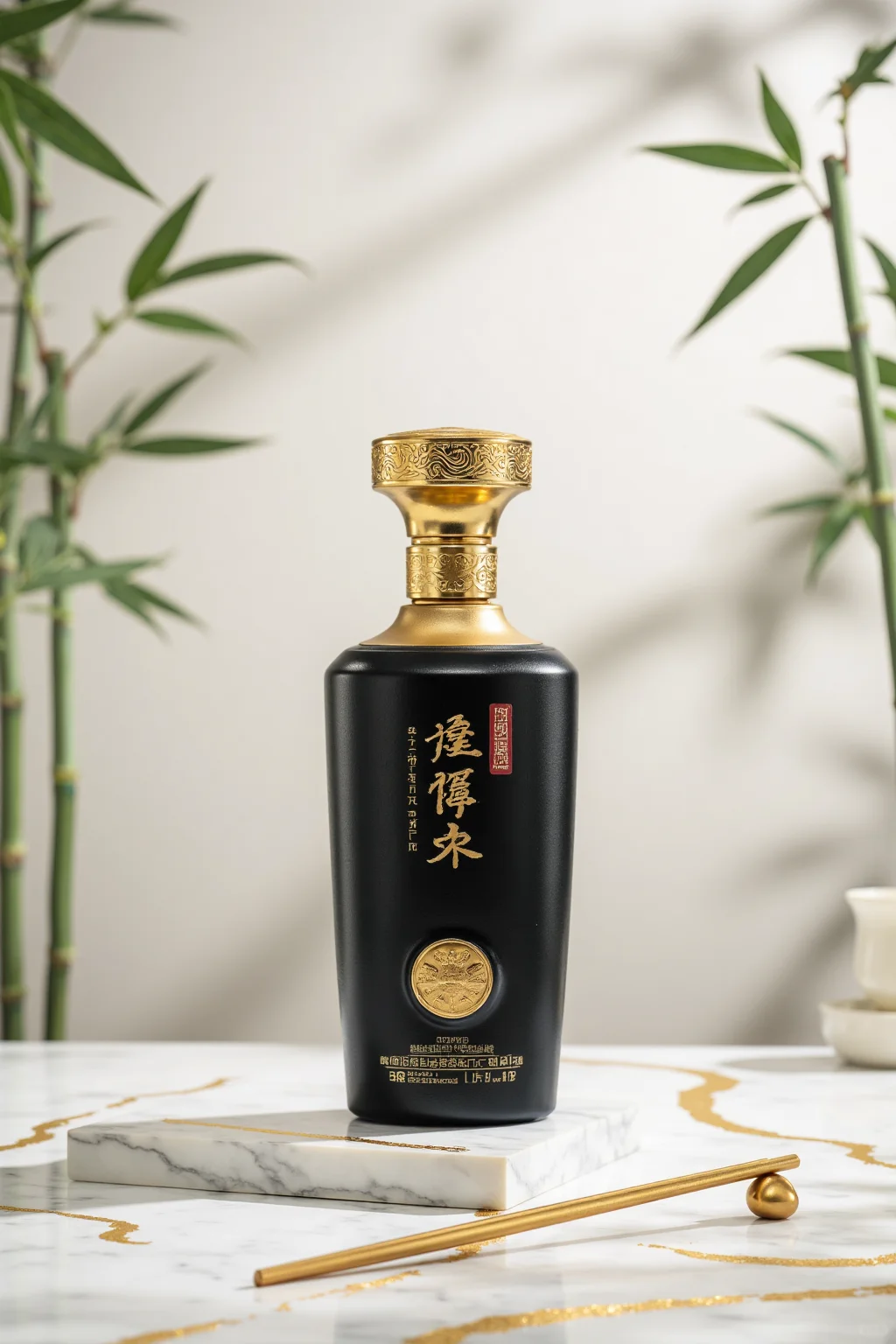 AIGC丨国风类新中式白酒场景直出