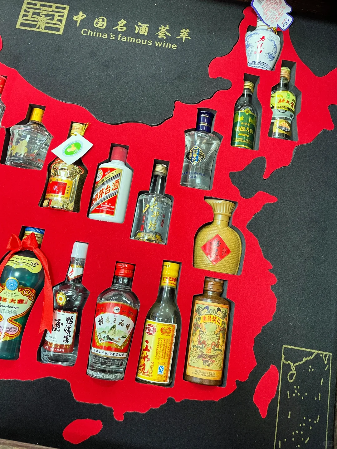 2024最火爆礼盒:20支地图小酒版礼盒???