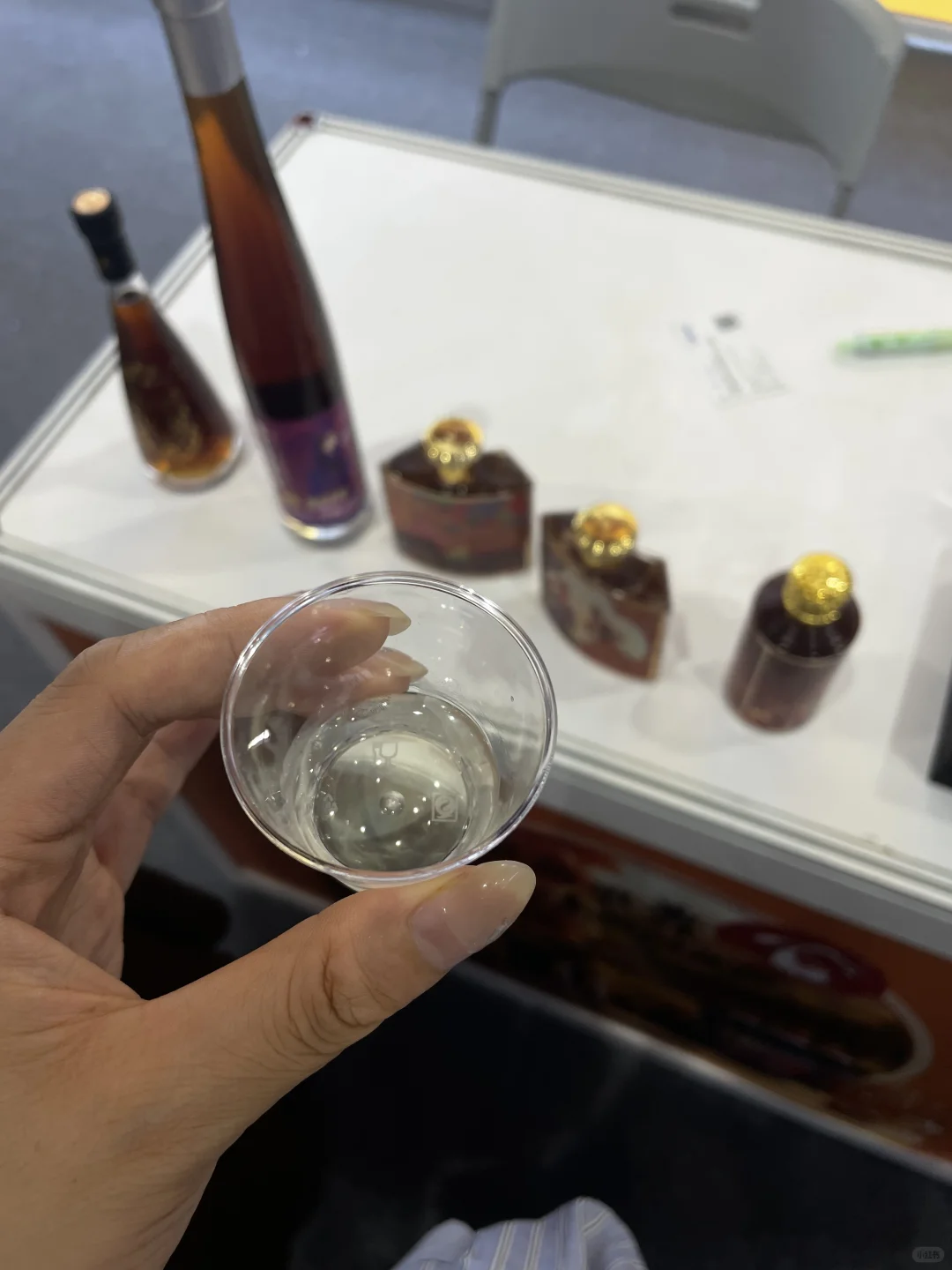 今日展会狂喝酒