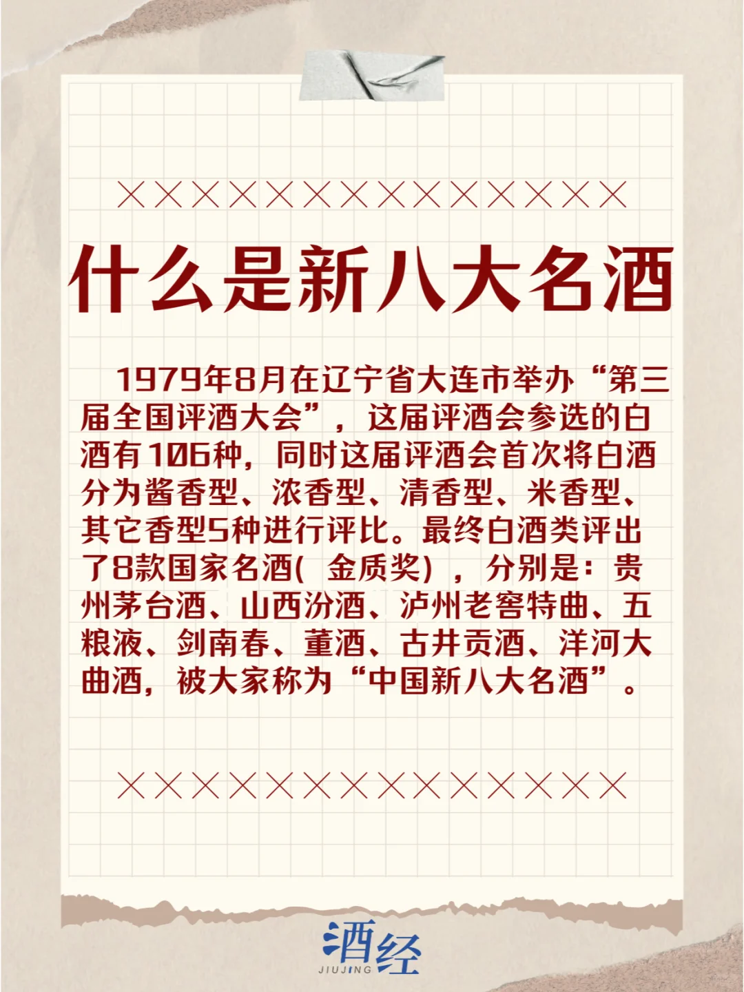 新八大名酒，你都知道吗？