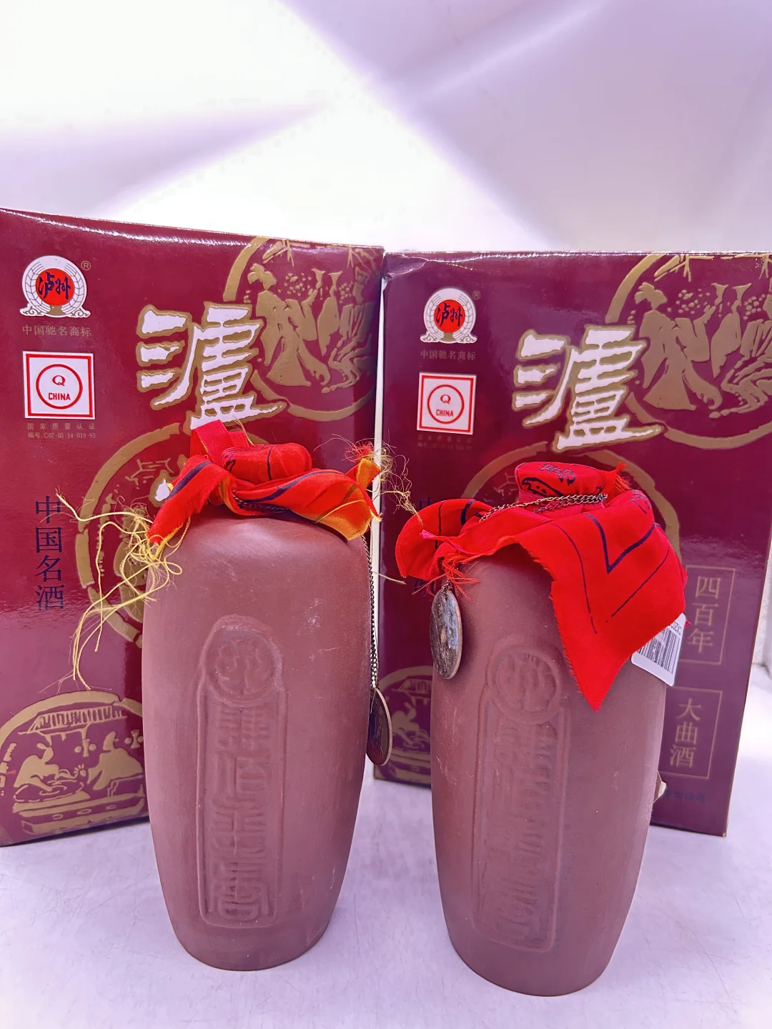 90年代泸州老窖紫砂大曲52度500ml