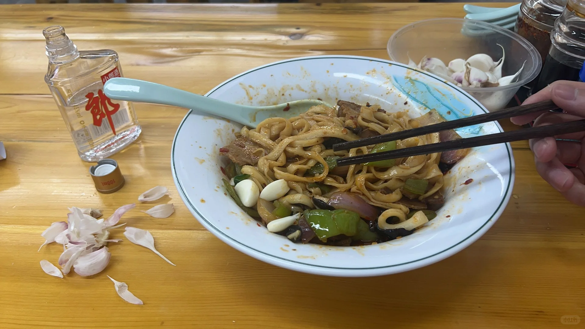 被朋友评价工地味十足的照片