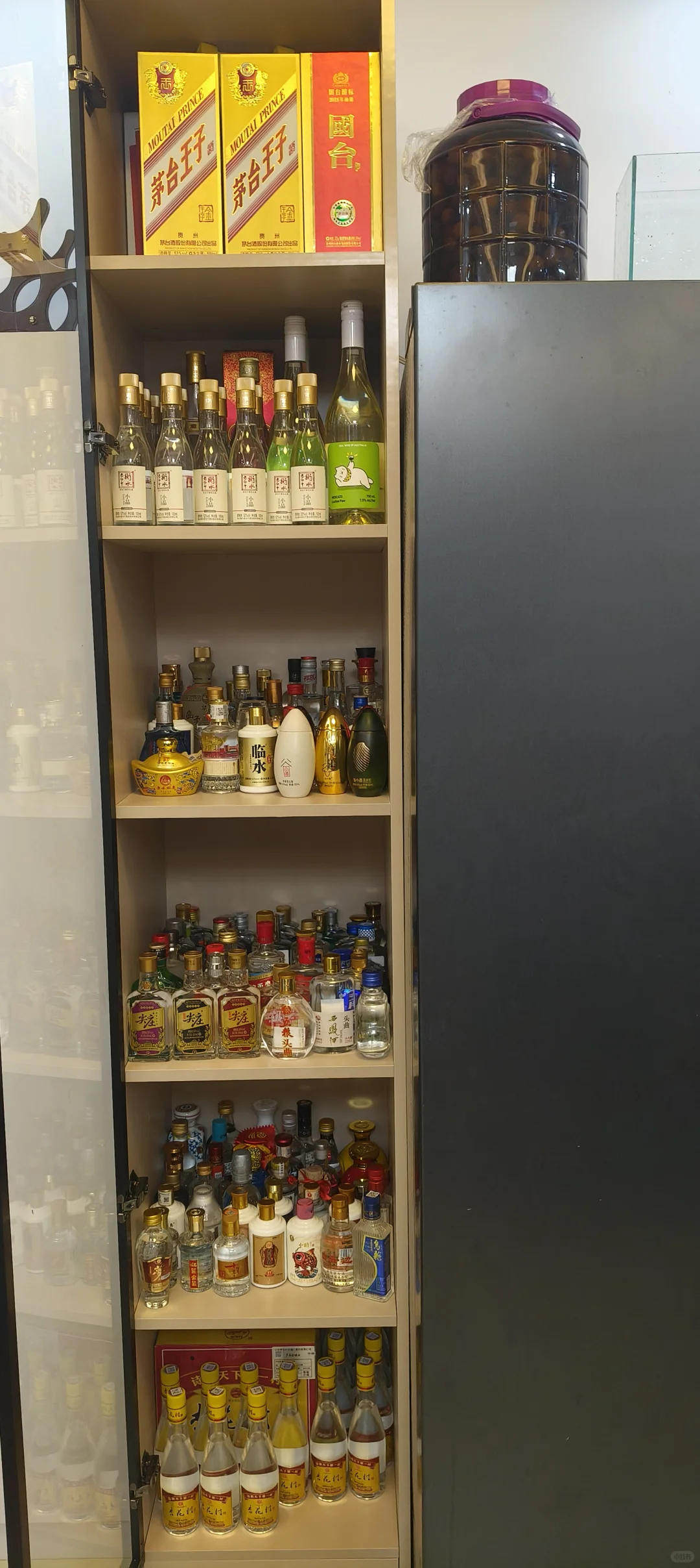 爱上白酒两年时间买买买的成果