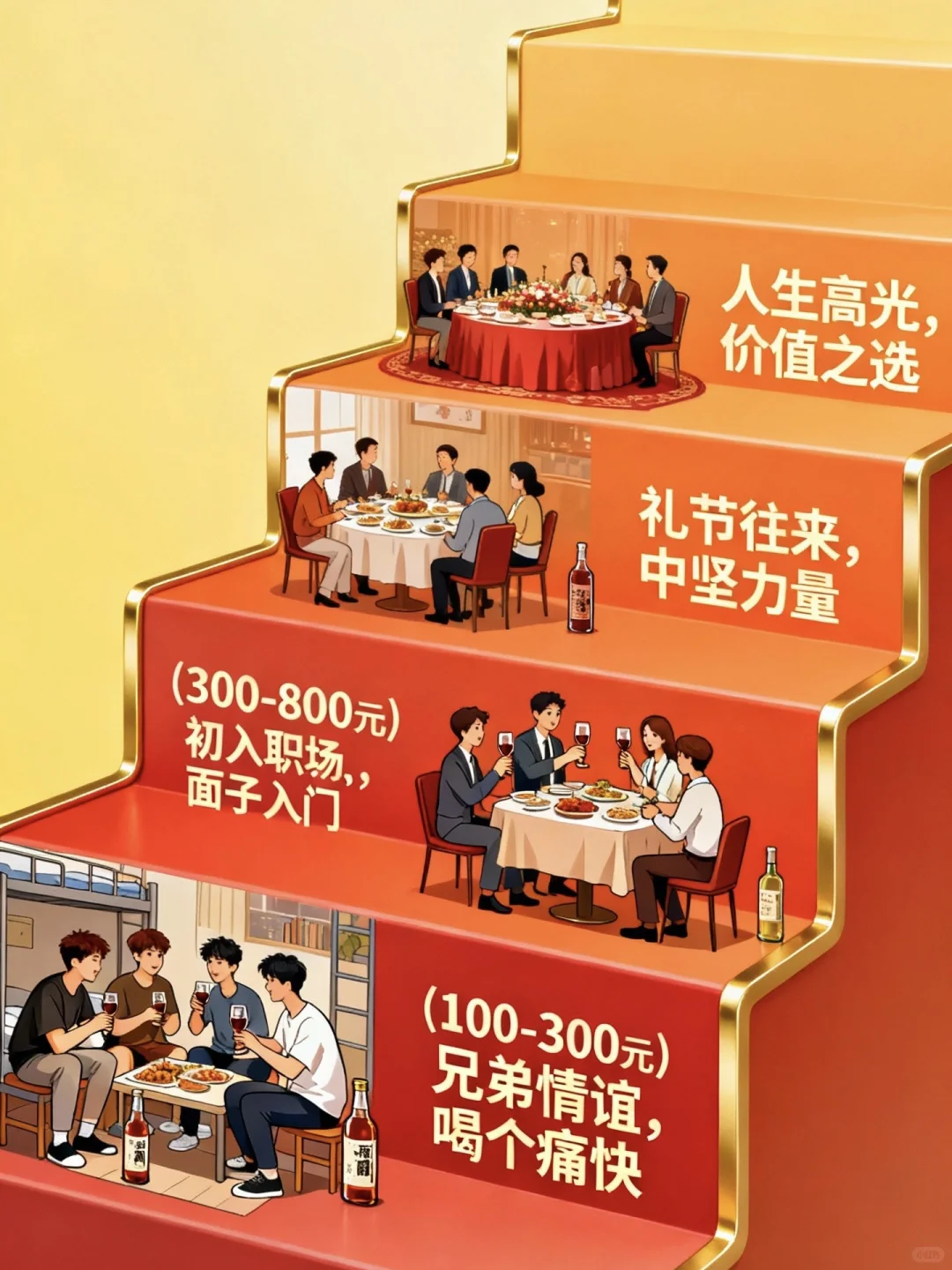 白酒价格带的生死线：从百元光瓶到千元高端