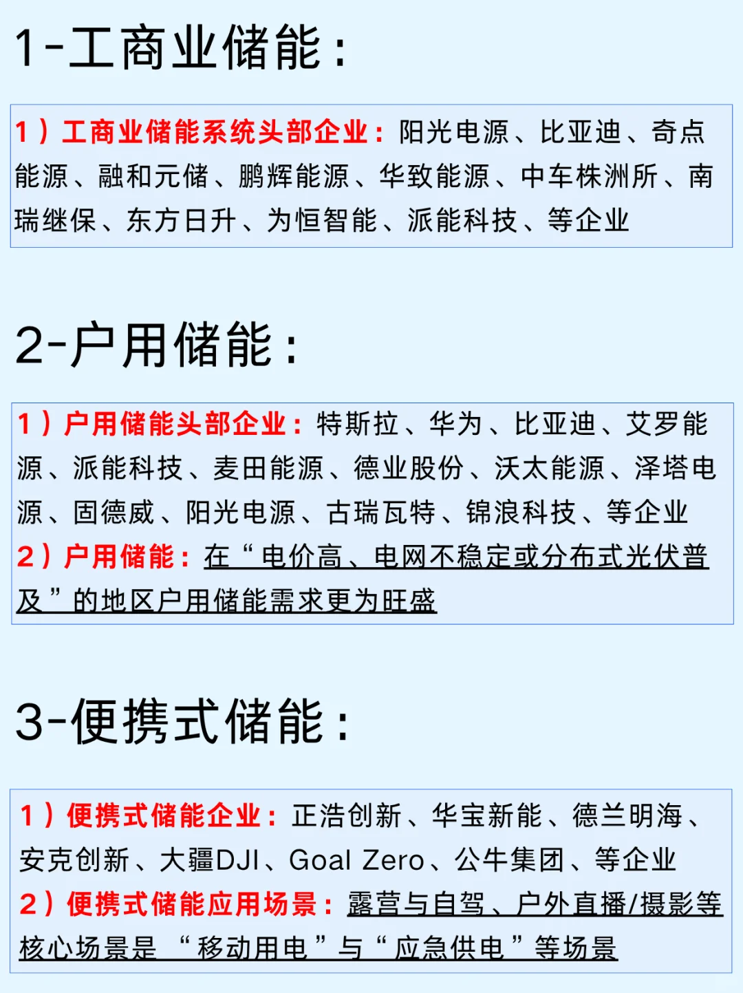 一篇吃透：储能及固态电池企业及行业发展