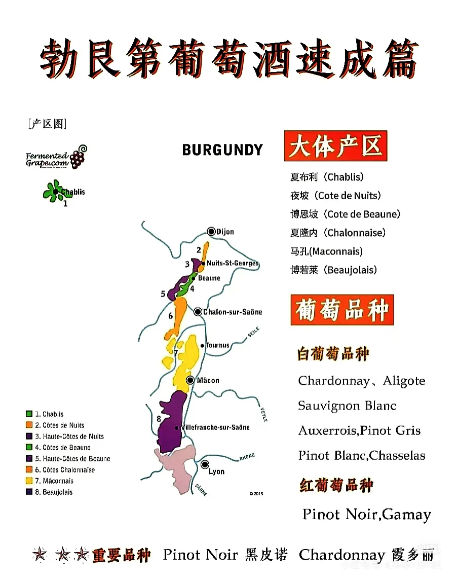 法国十大葡萄酒产区—勃艮第产区