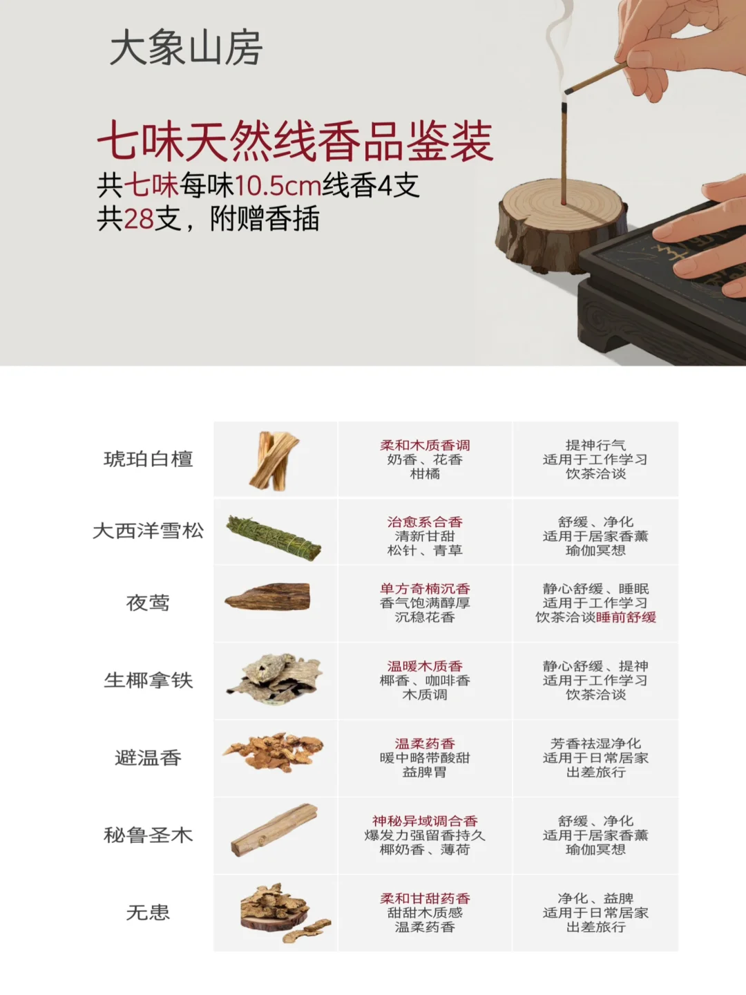 可以平价,但不能廉价!小众天然线香先试再买