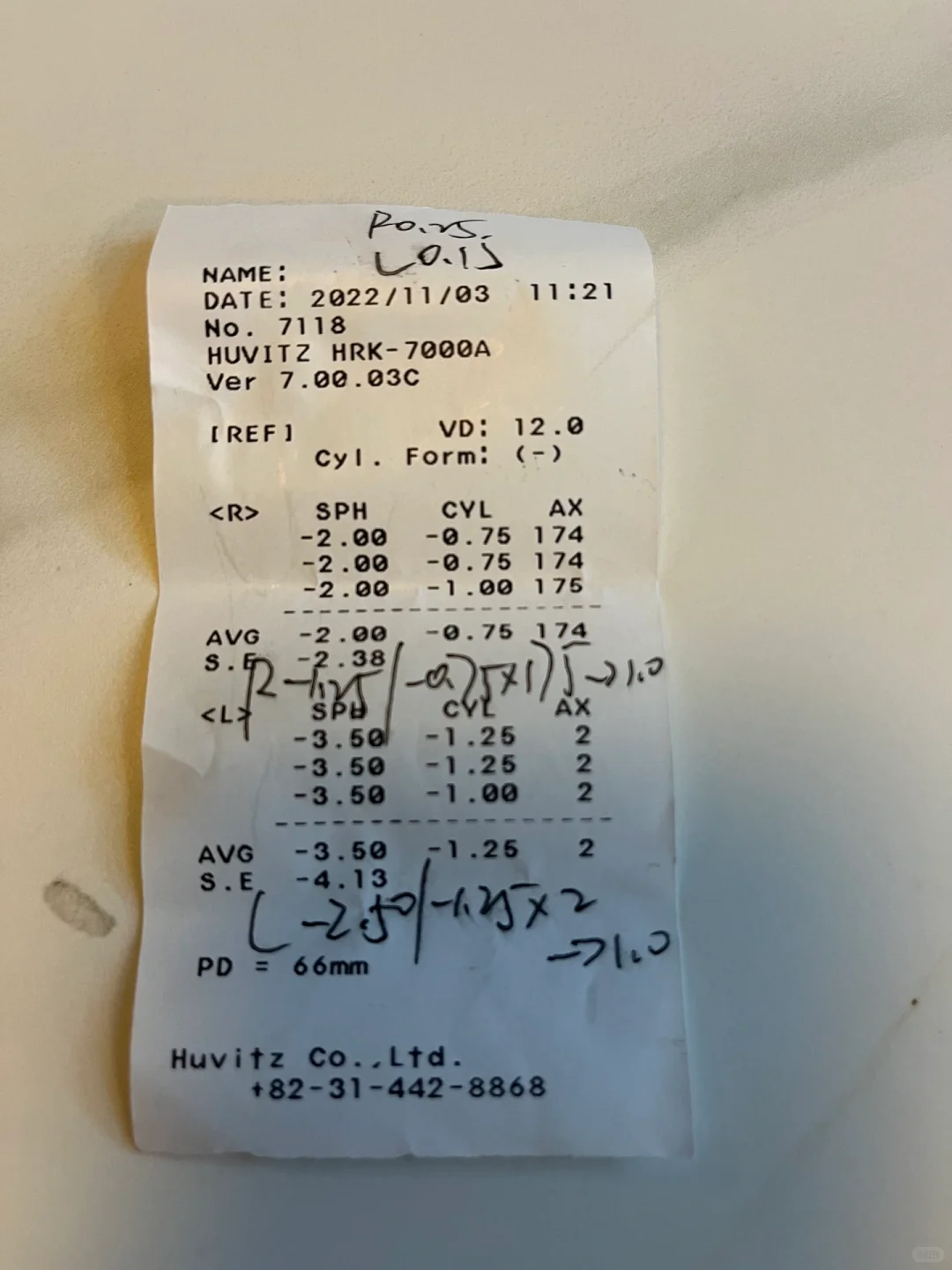 还在问你的医生朋友怎么看验光单吗？