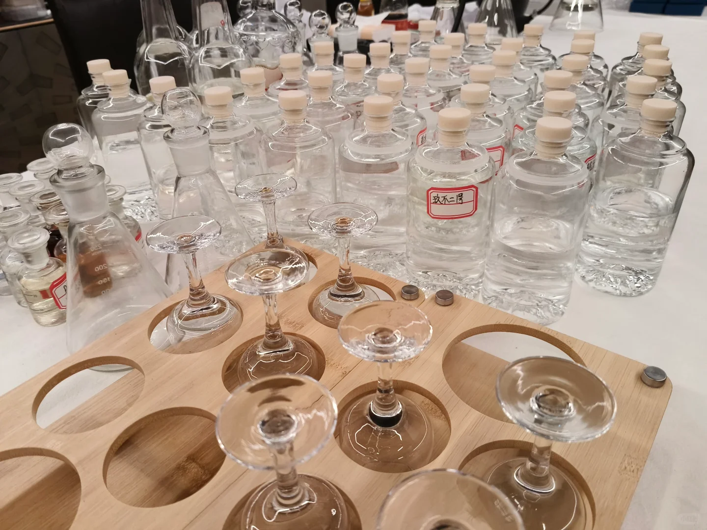 今天学习了白酒勾调