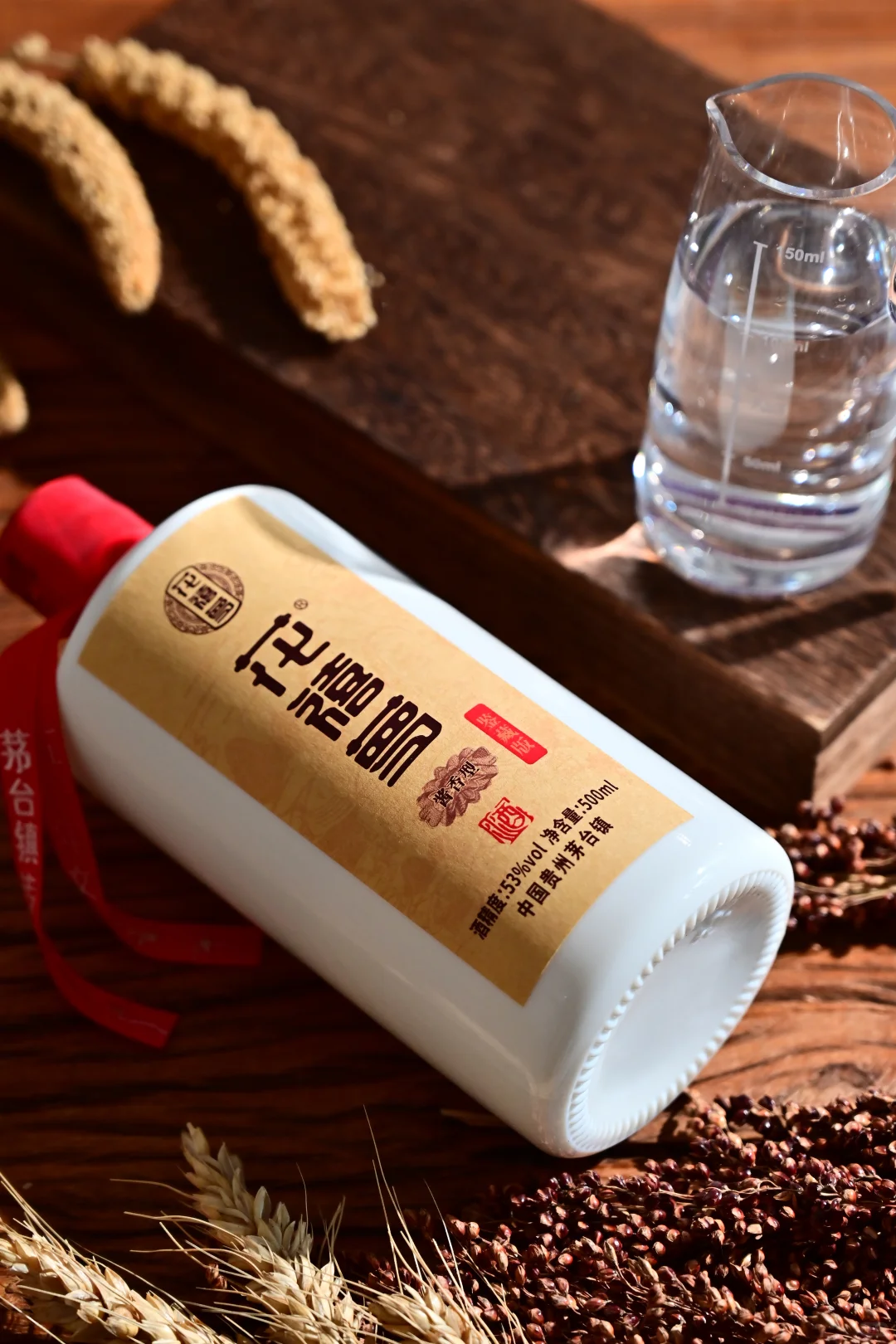 小场景白酒产品古风场景拍摄