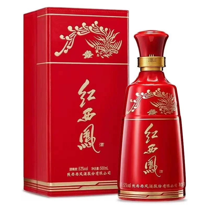 2022年红西凤 高端送礼白酒 凤香型单瓶500m
