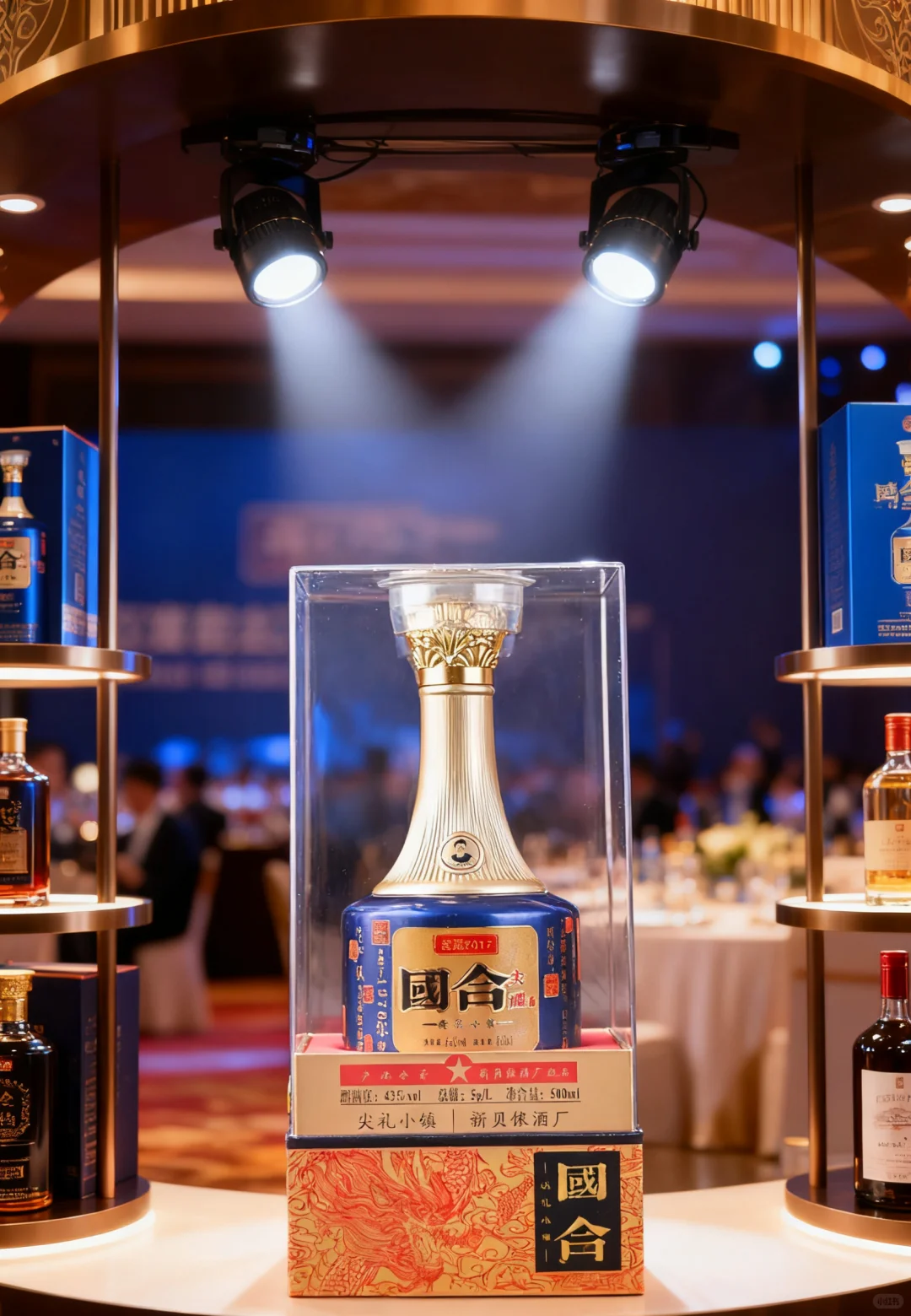 高端白酒商务宴请礼盒：送礼首选，品味不凡