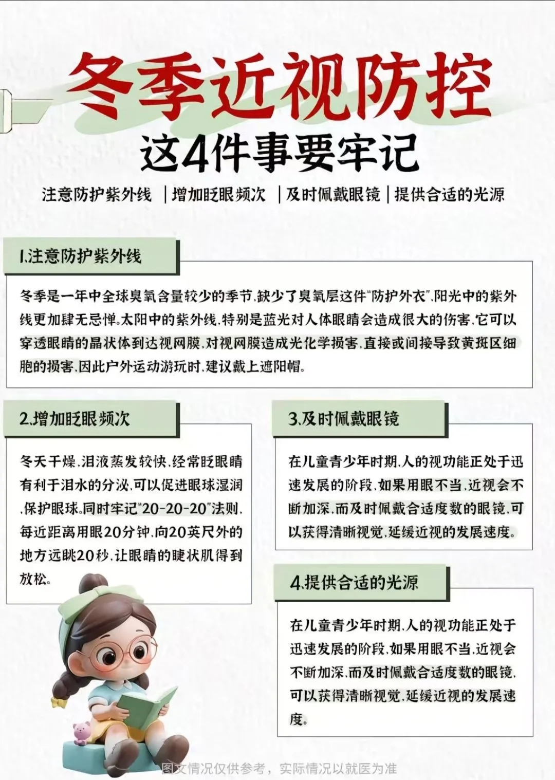 冬天来了，你的近视度数上涨了吗？?