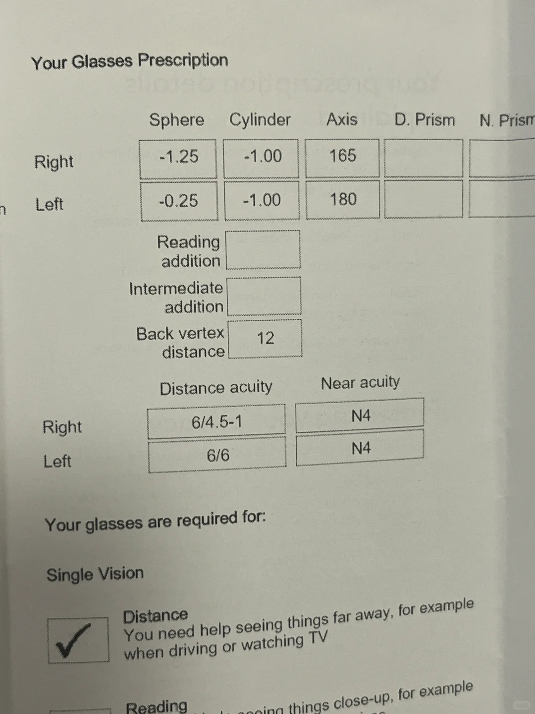 英国验光，和国内验的度数差距好大