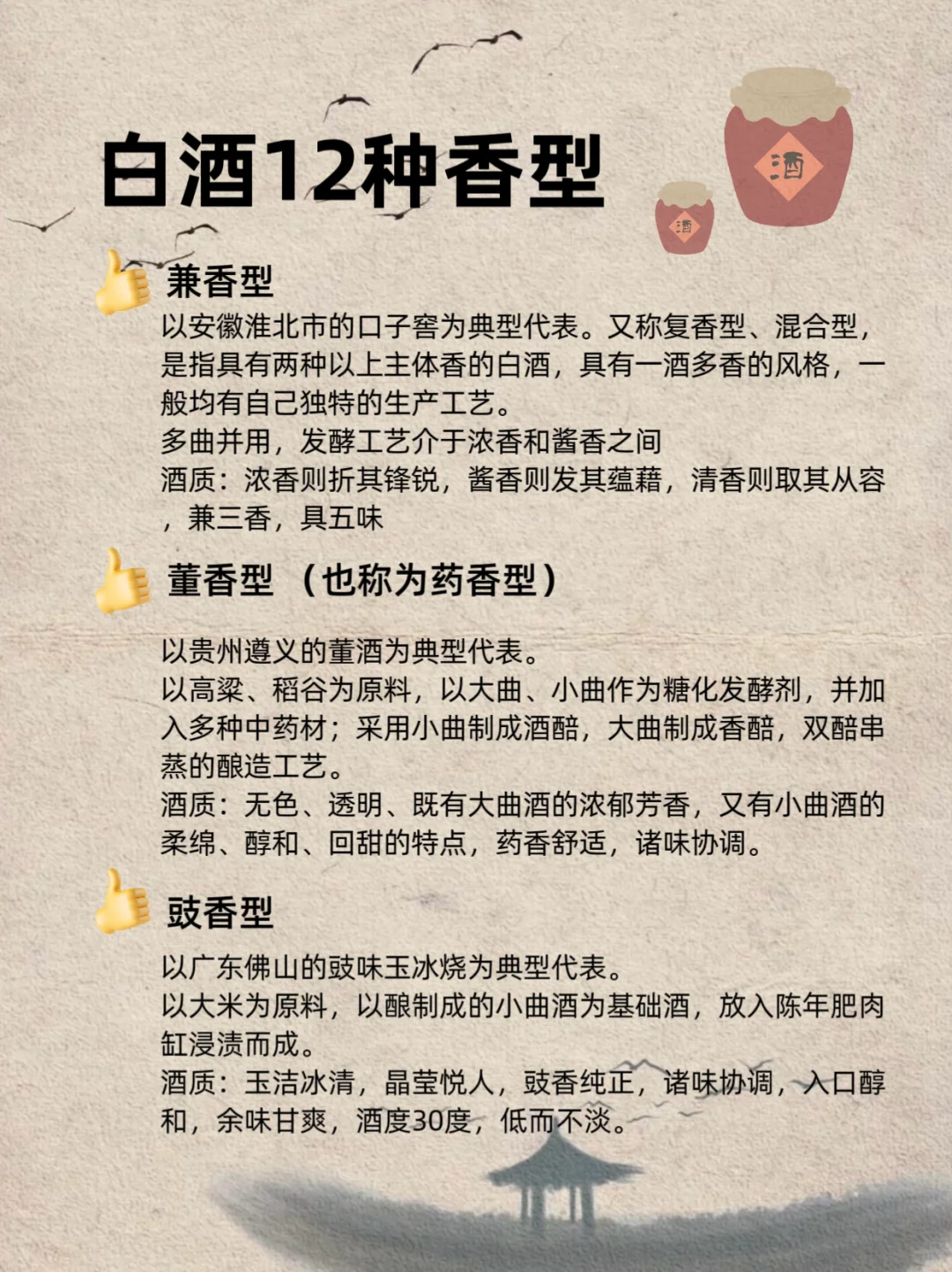 白酒的十二大香型盘点来啦！！！