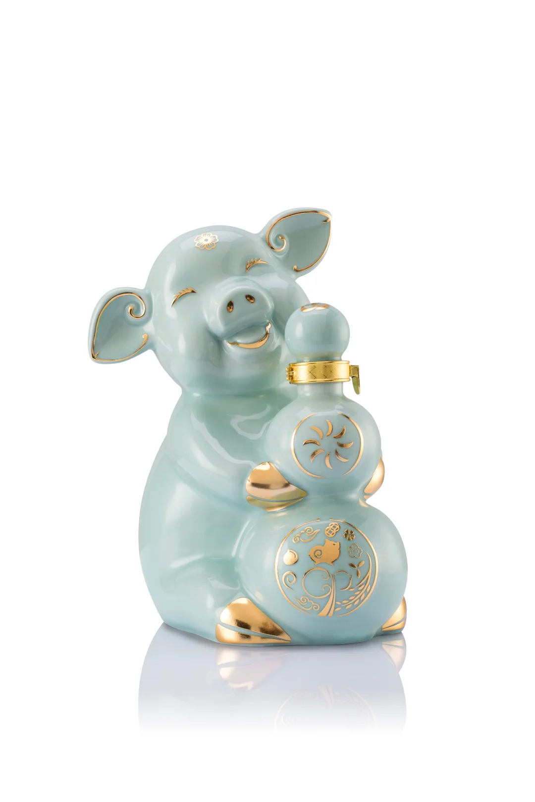 2021年设计的汾酒集团猪年生肖文化酒