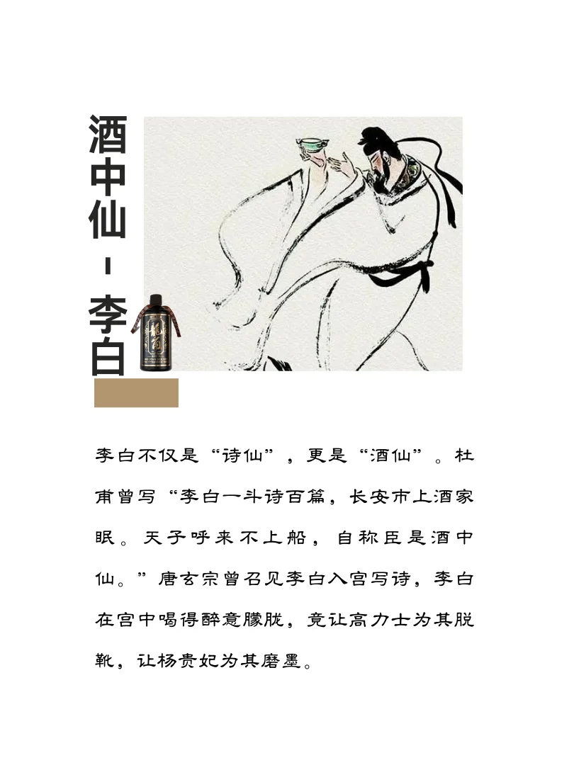 历史上著名的五大饮酒人物
