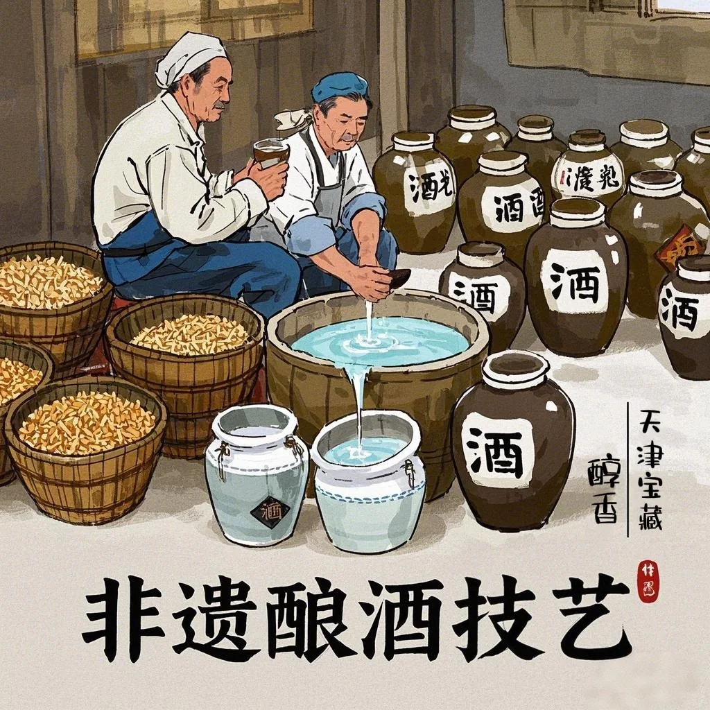?天津宝藏非遗酿酒技艺，藏着岁月的醇香