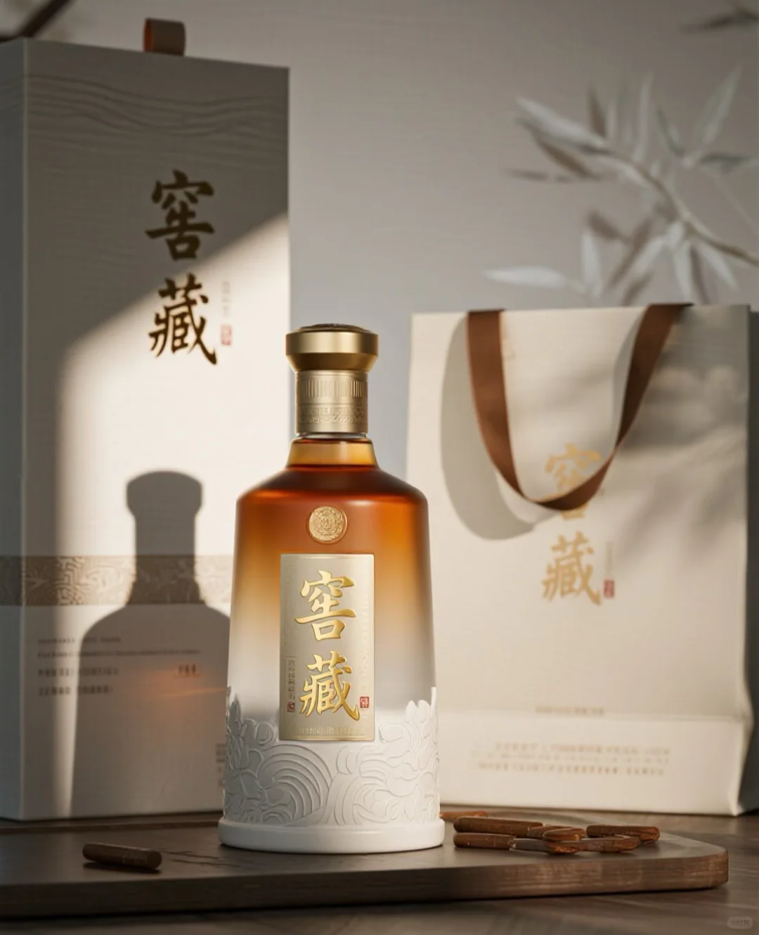 感官胜境 高级感白酒包装 窖藏白酒包装设计