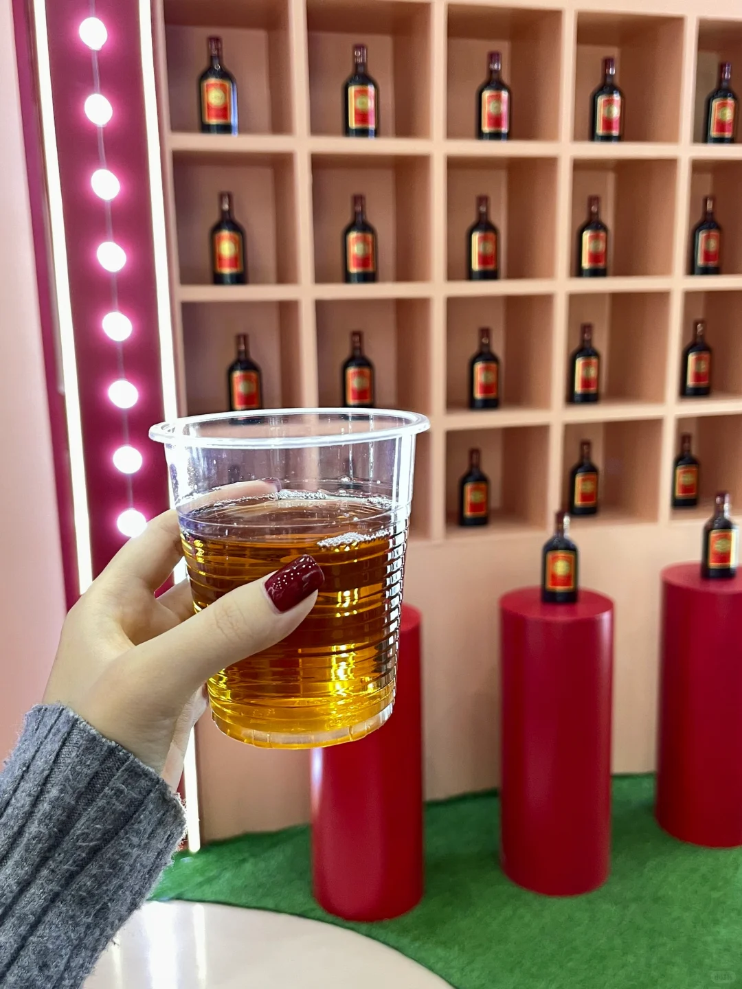 ?在武汉酒博会玩嗨了！！