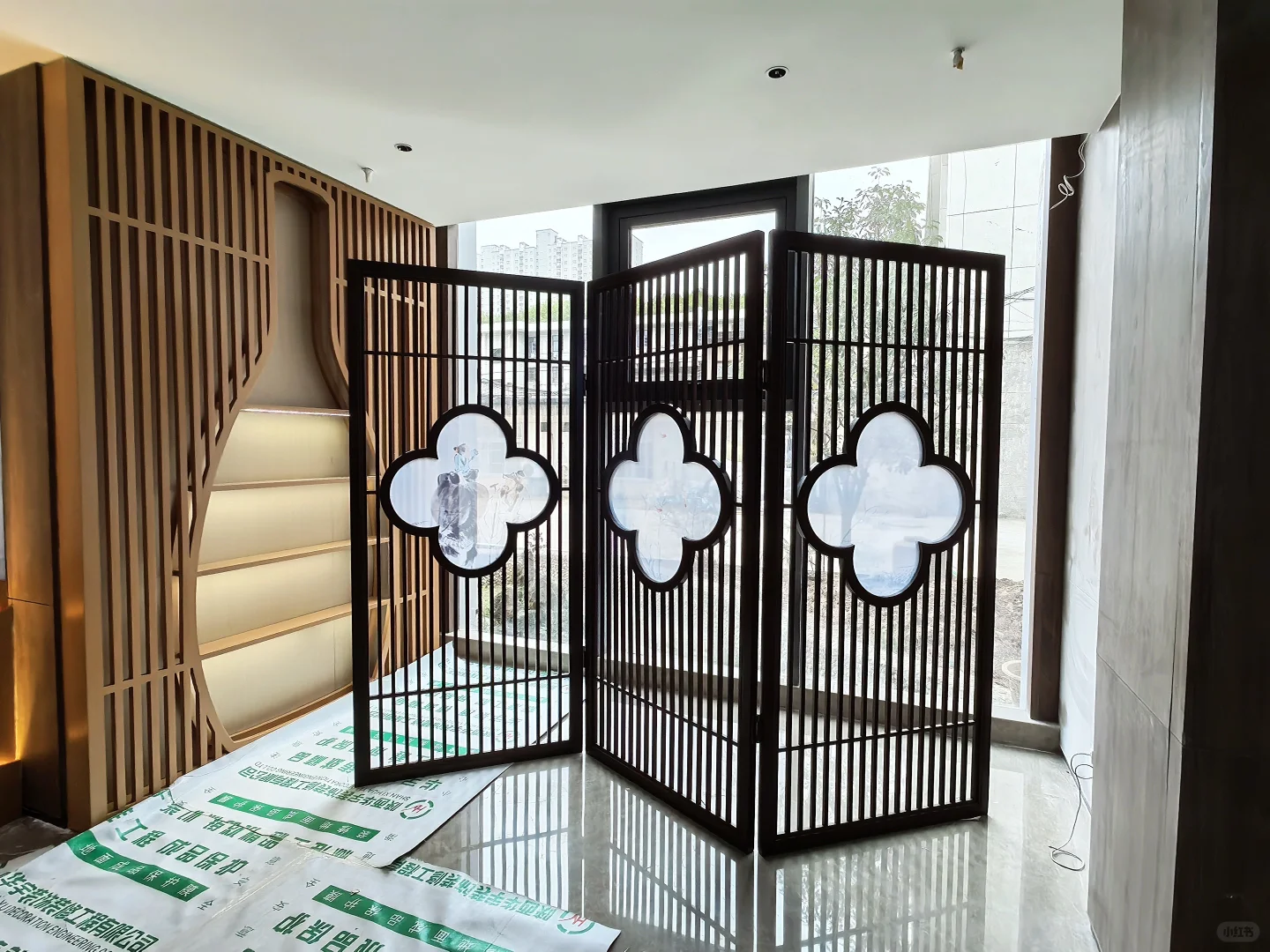 ?青花汾酒展厅装修现场