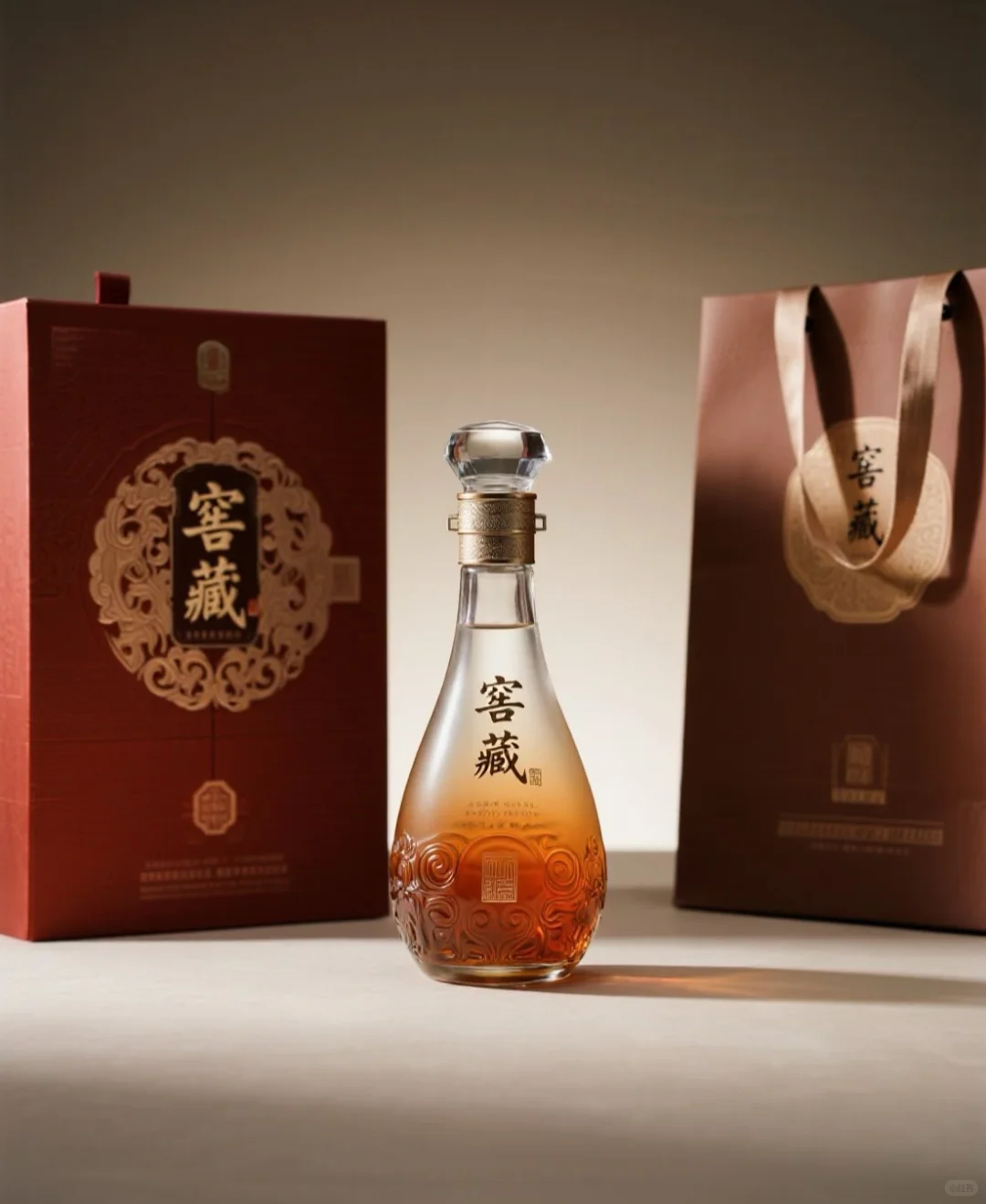 新中式白酒包装设计|国风高端白酒包装设计