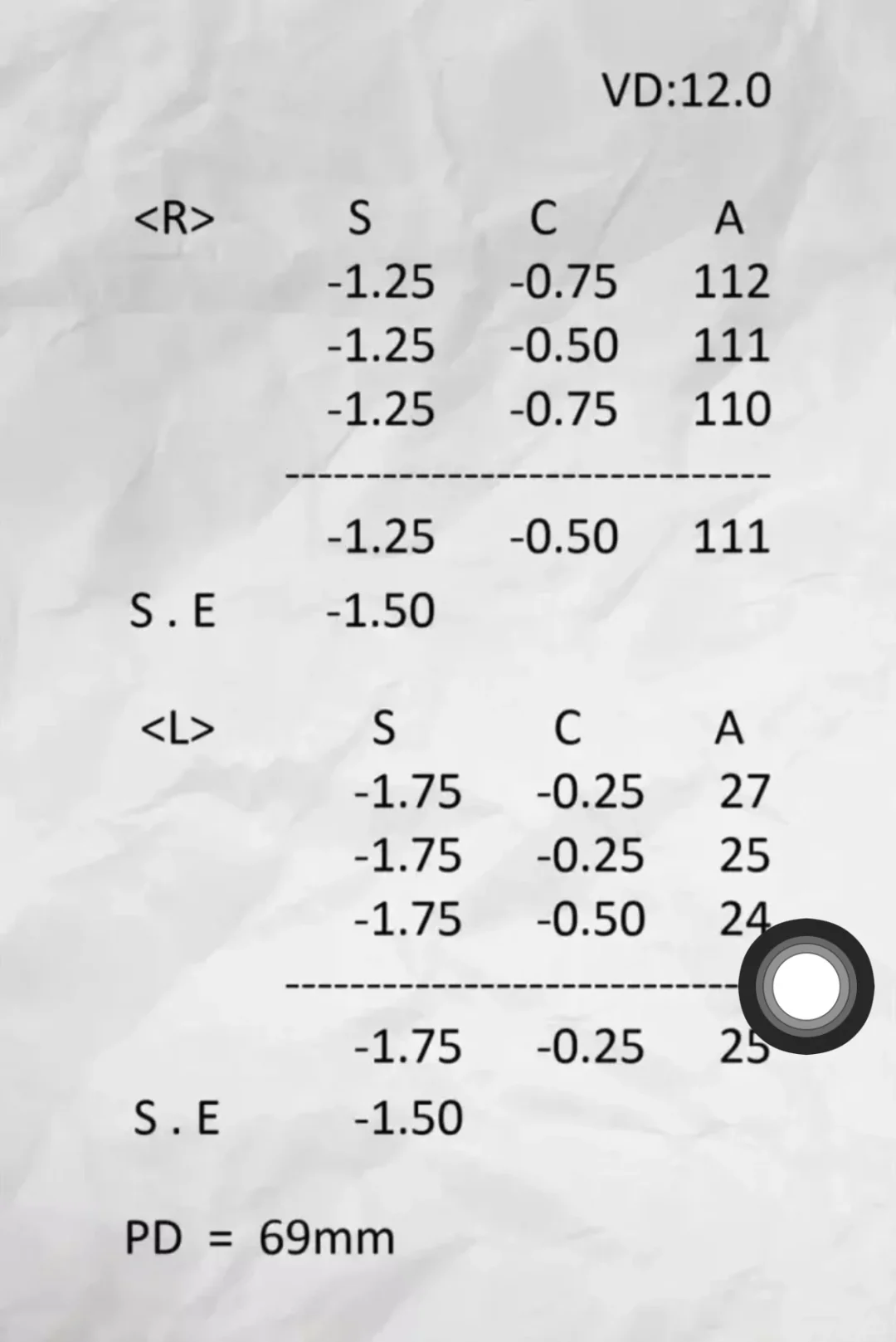 ⚠️⚠️⚠️验光数据并不是配镜数据哦
