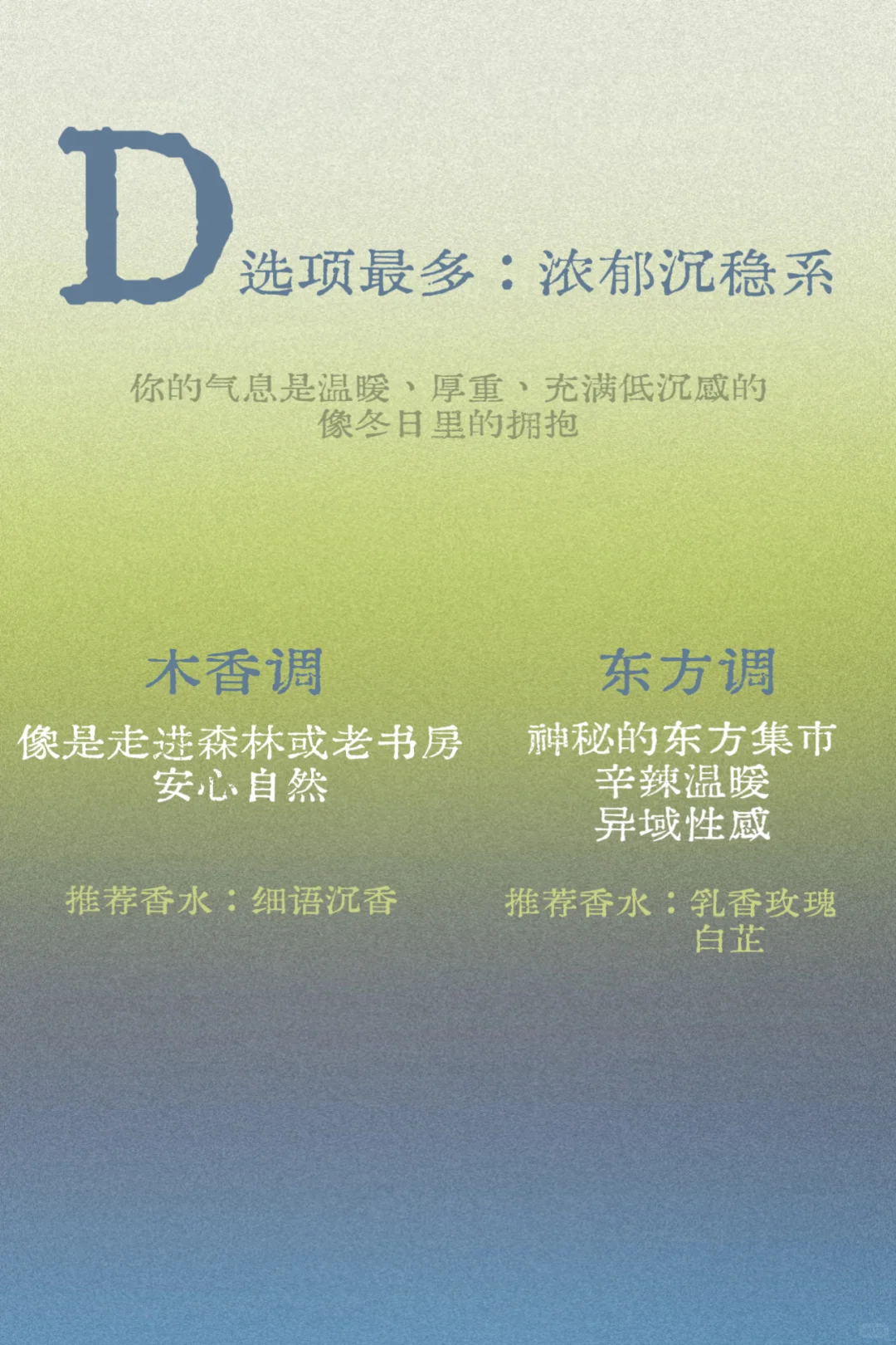 你需要一瓶香水闻起来像你✨