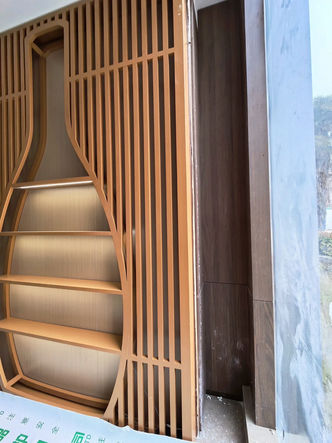 ?青花汾酒展厅装修现场