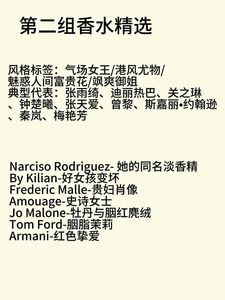 ?适合你的变美风格和香水推荐