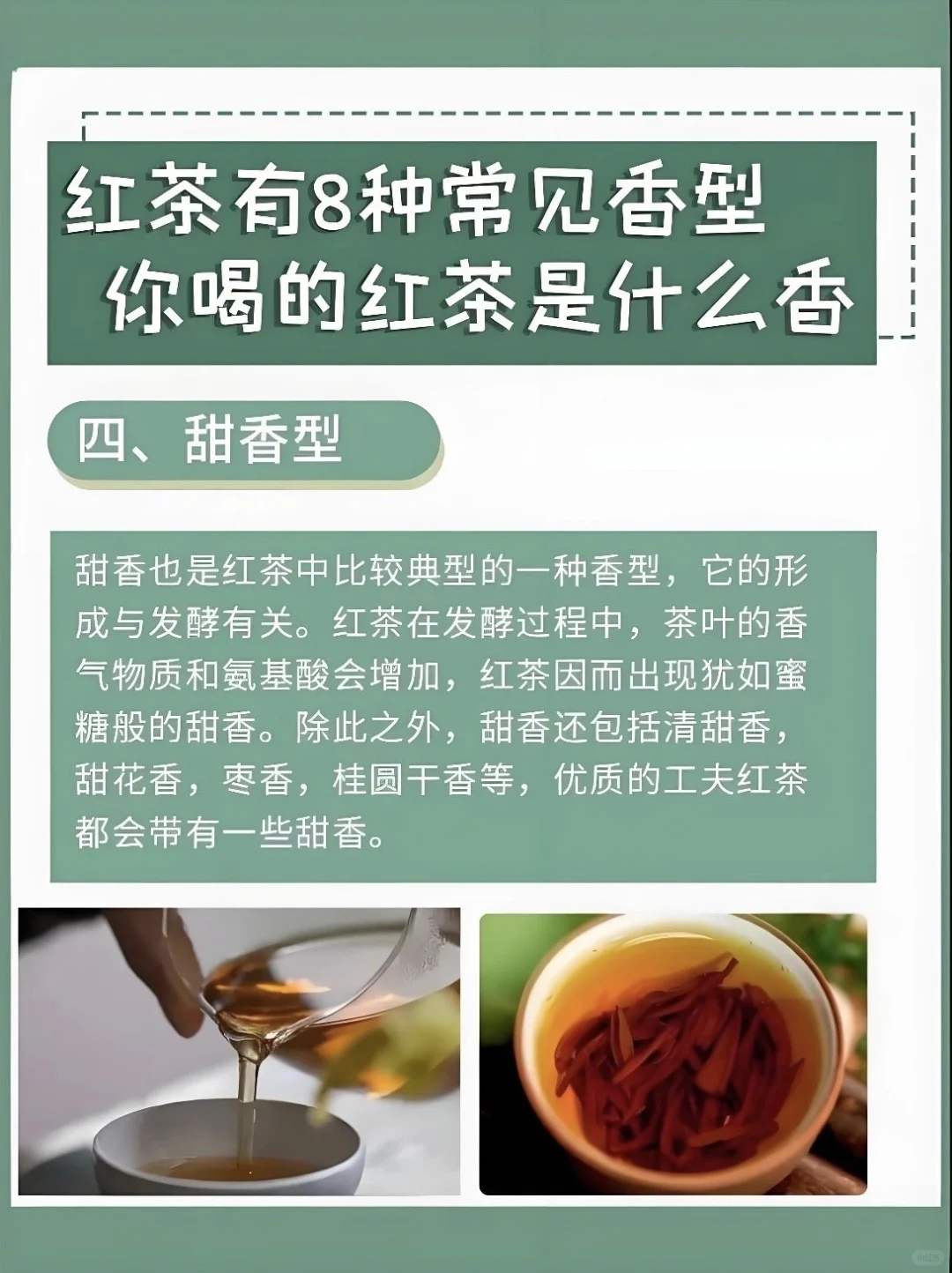 你喝的红茶是什么香型？！