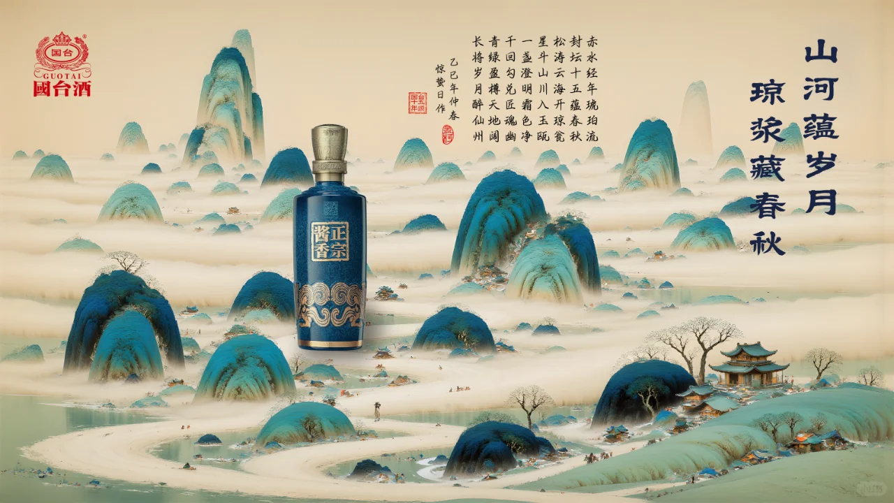 我给国台酒做的海报