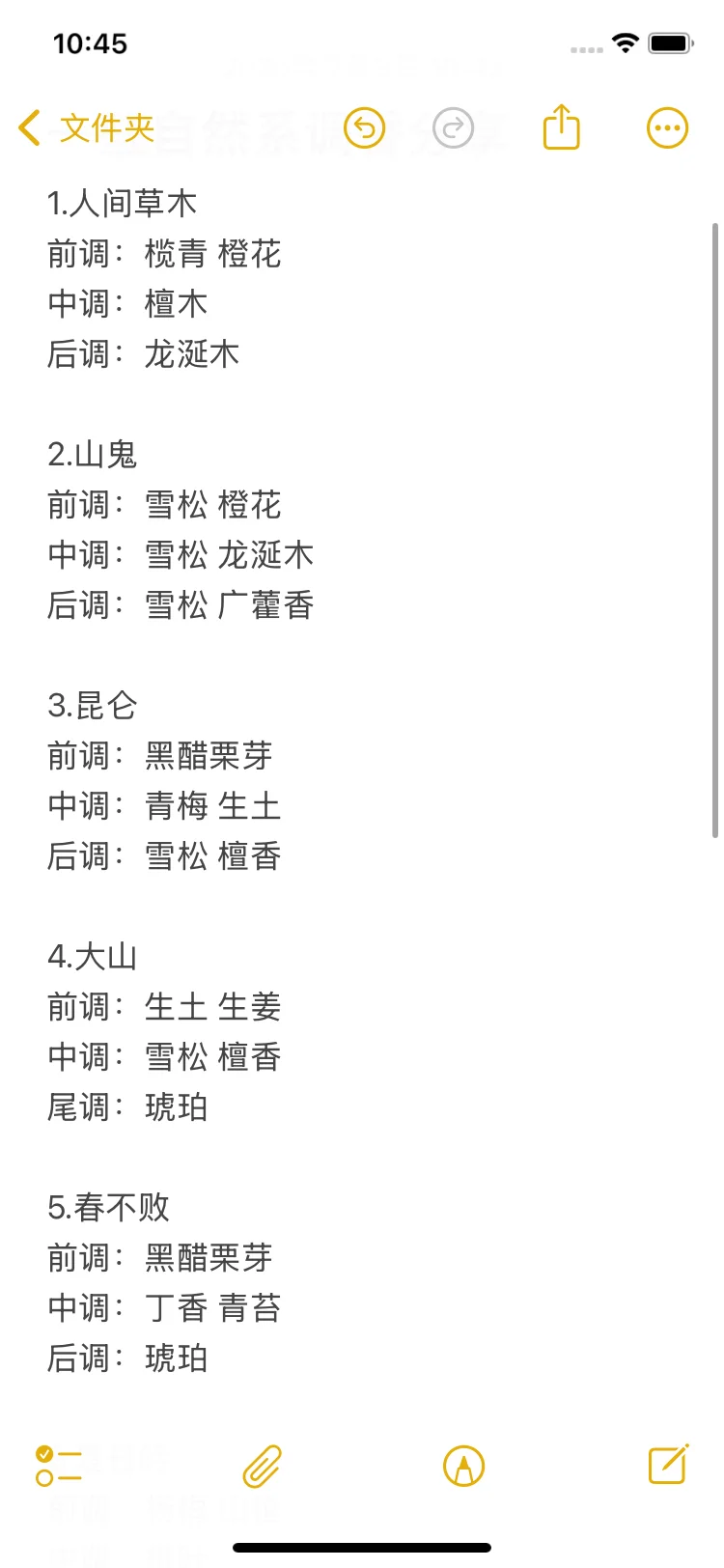 香水| 一些自然系款式分享