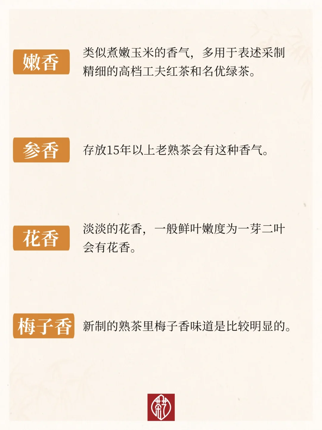 茶知识｜茶的20种香气，你闻过哪几种？