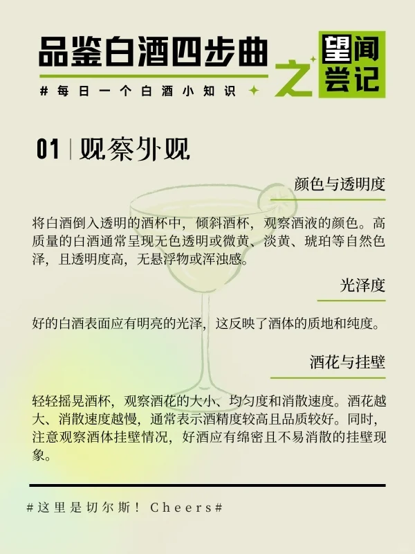 ✨品酒新手村毕业秘籍!就这四步,So easy