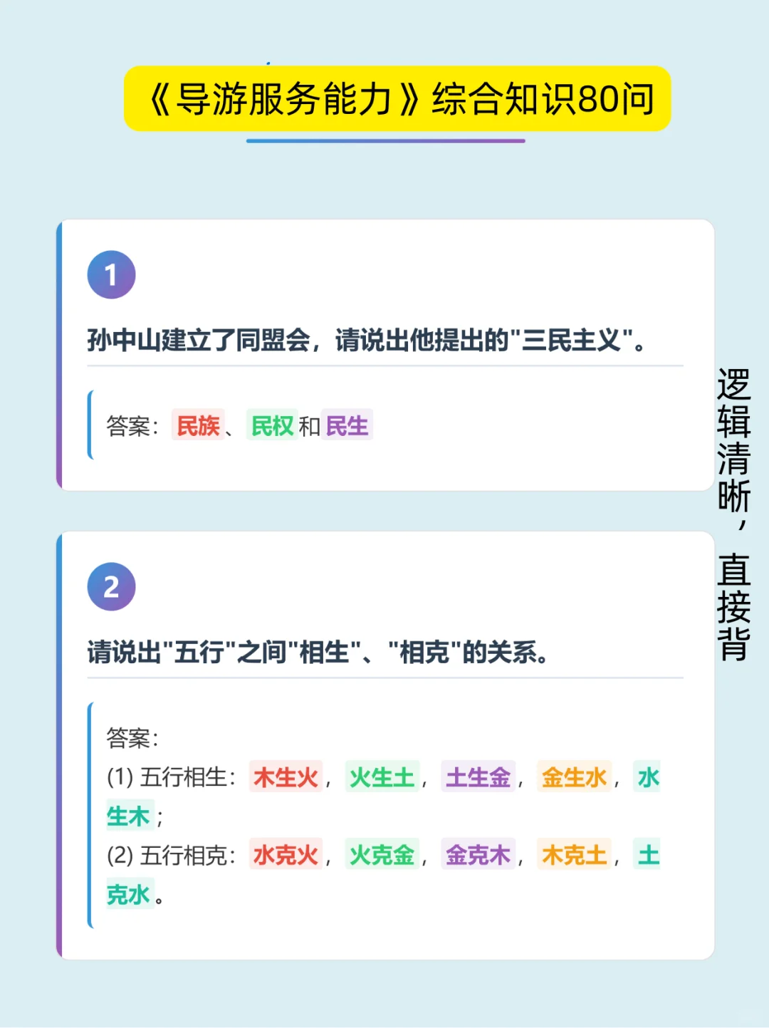 导游服务能力面试200问4小时背完稳稳的