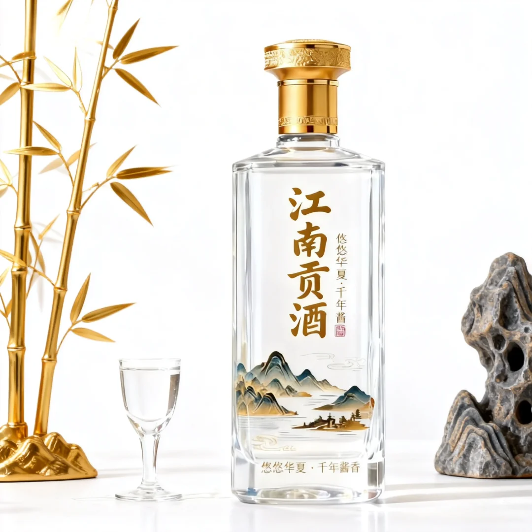 “龙韵山河” 酒水包装设计
