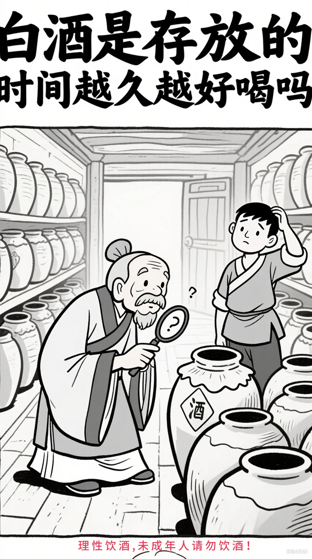 科普酒知识?白酒存放的时间越久越好喝吗
