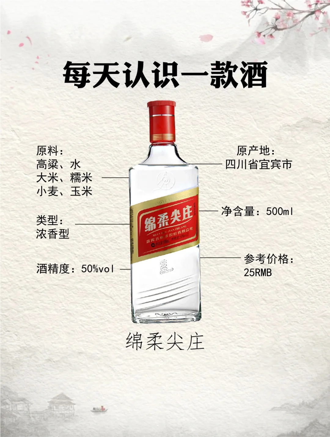 NO.42每天认识一款酒︱绵柔尖庄