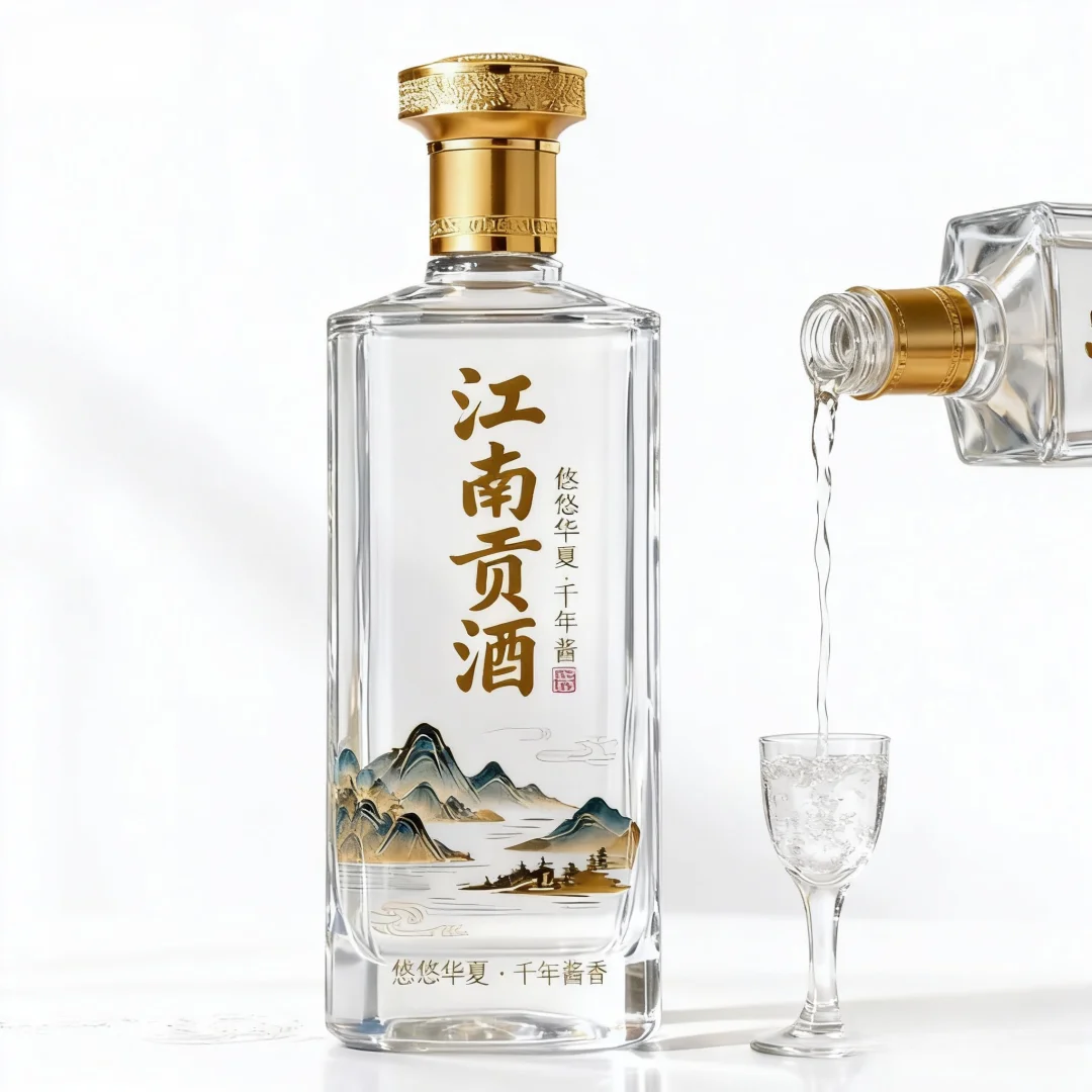 “龙韵山河” 酒水包装设计
