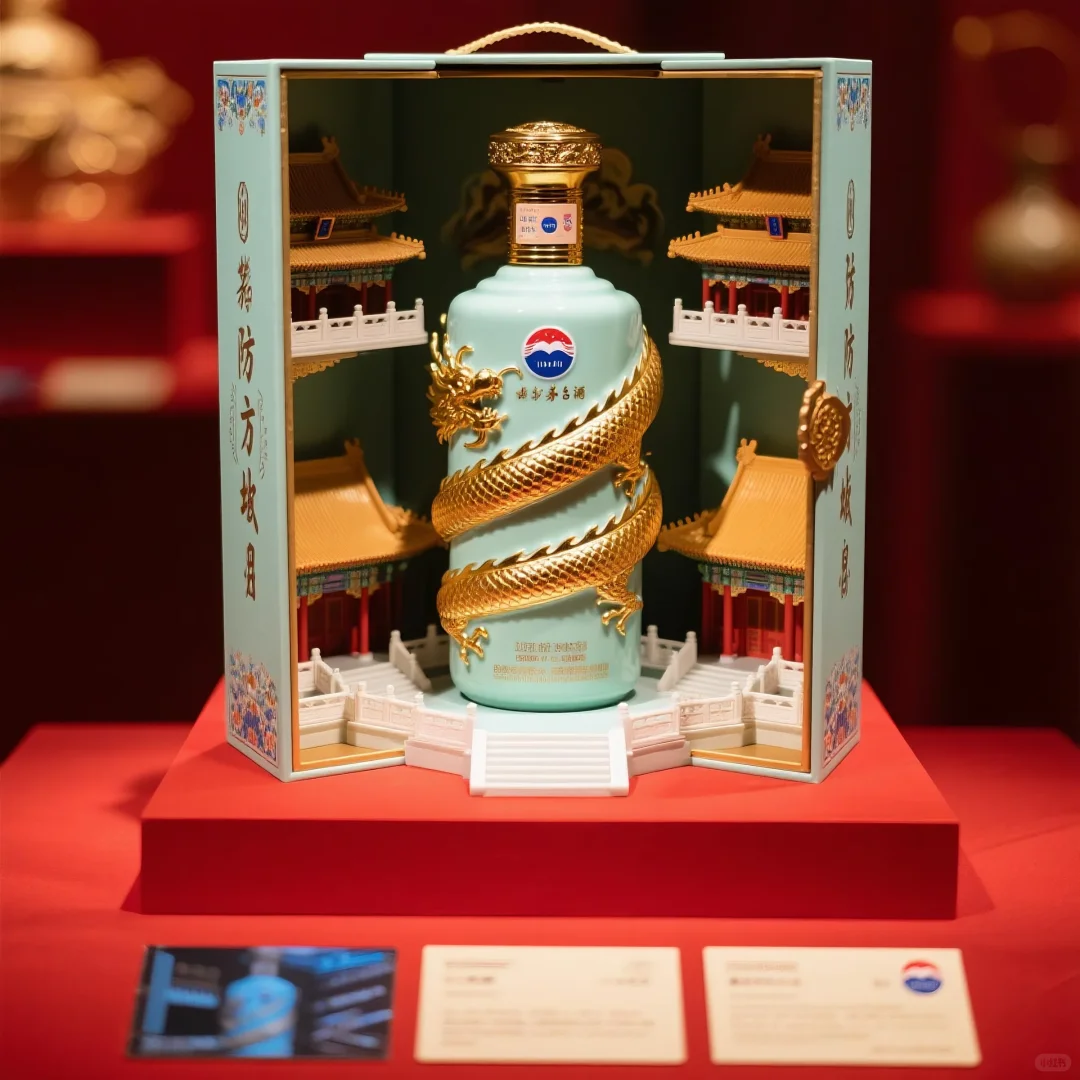 当茅台遇上紫禁城，这瓶酒喝的是江山气魄！