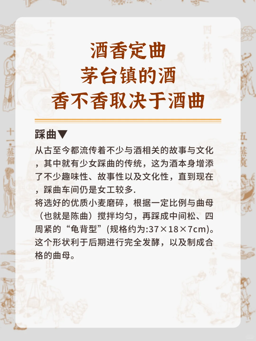 你手中的酒香不香，在于酒曲！