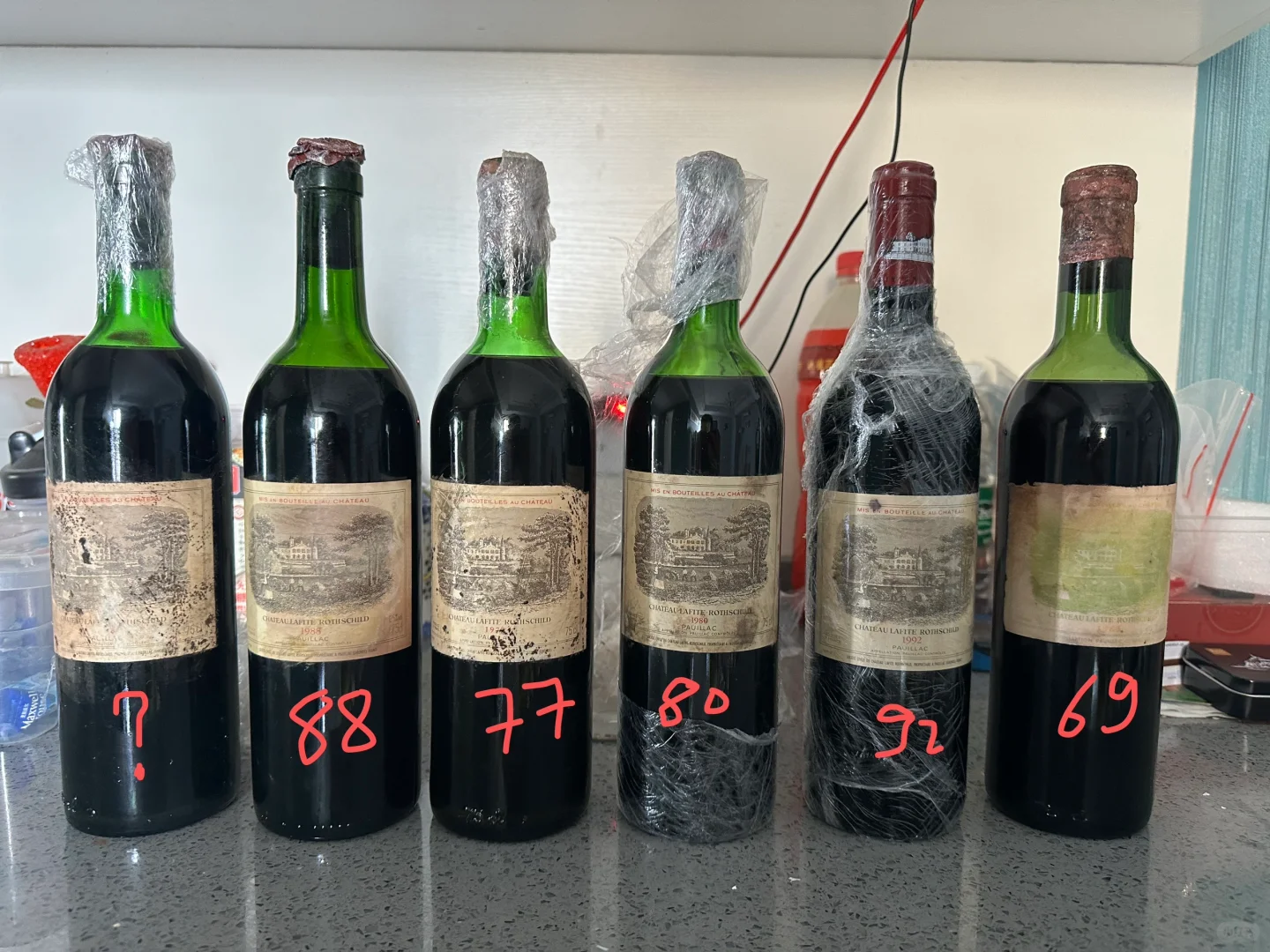 父亲留下来的老古董居然是拉菲? 父亲曾经在