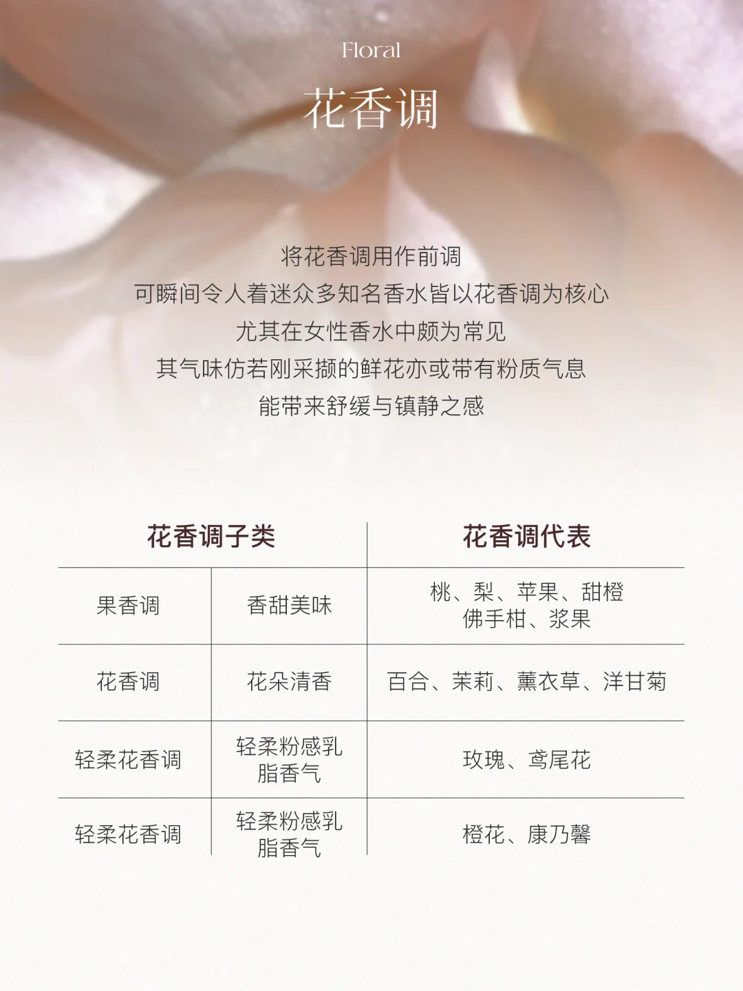 香味入门 | 12种香调,找到属于你的本命香