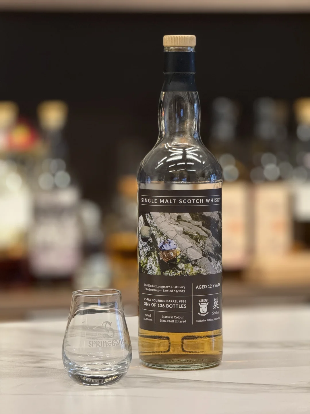 Longmorn 12年 Oxhead x Shelter