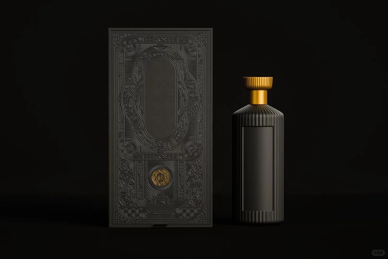 超有质感的白酒礼盒设计❗️?